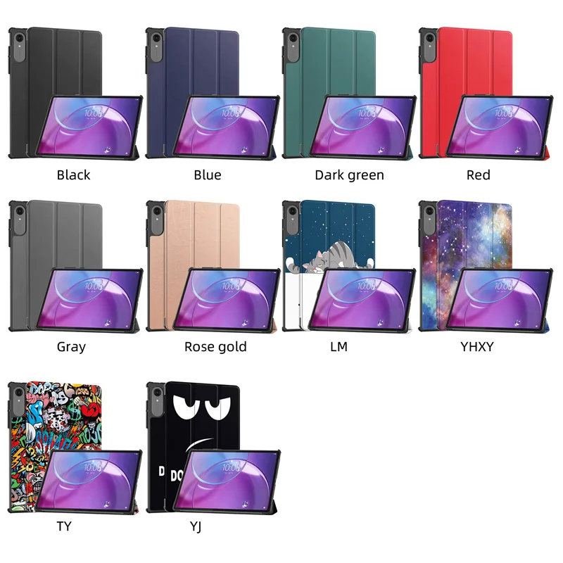 Smart Tri-fold Stand Hard Cover for Lenovo Idea Tab Pro Gen 2