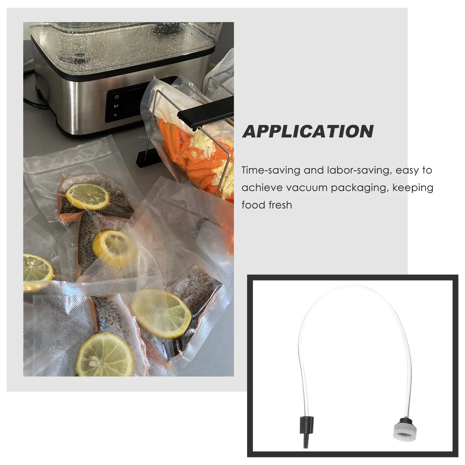 Air Sealing System Tubing Vacuum Sealer Machine vacuum sealing machine Hose Storage Tube Food Pipe Automatic Part Plastic