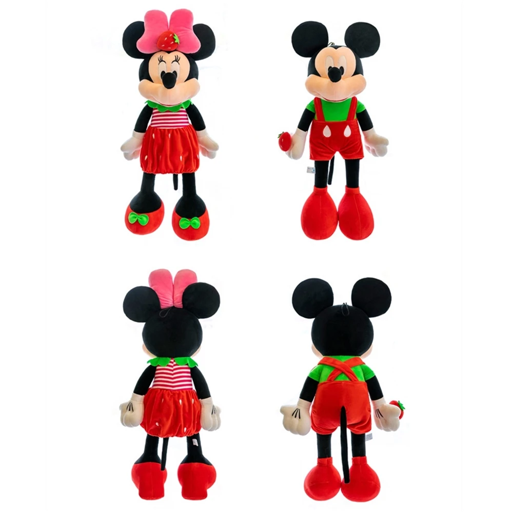 

Disney Mickey Minnie Plush Toy Cartoon PP Cotton Filled Kawaii Anime Figure Pillow Children Gifts Girl Toys House Decorations