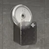Clear Bathroom Wall Mounted Storage Box Plastic Wall Mount Organizer Storage Box Container Bin Bathroom Phone Holder Basket 3