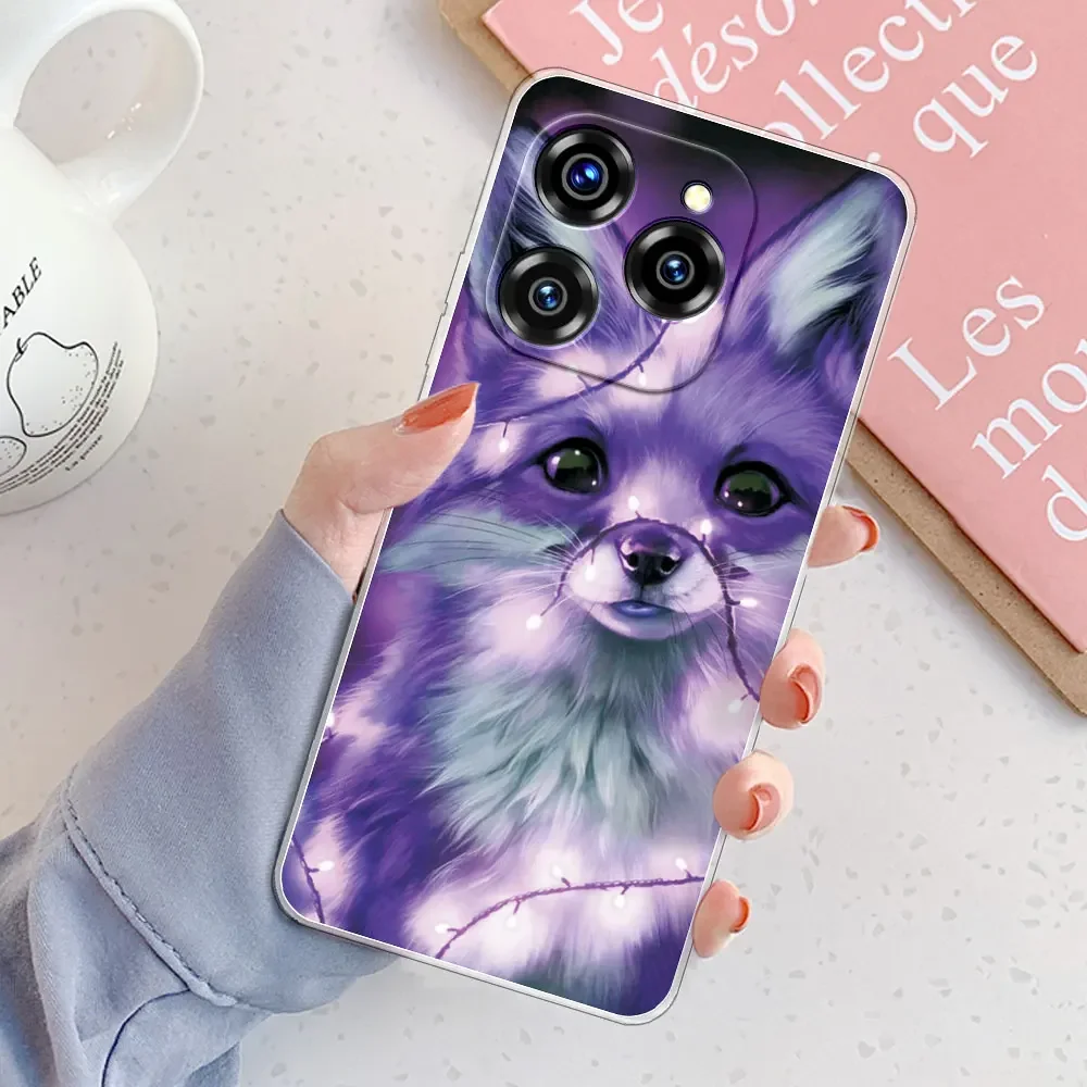 Clear Shockproof Silicone Phone Case - Fashionable Soft TPU Back Cover