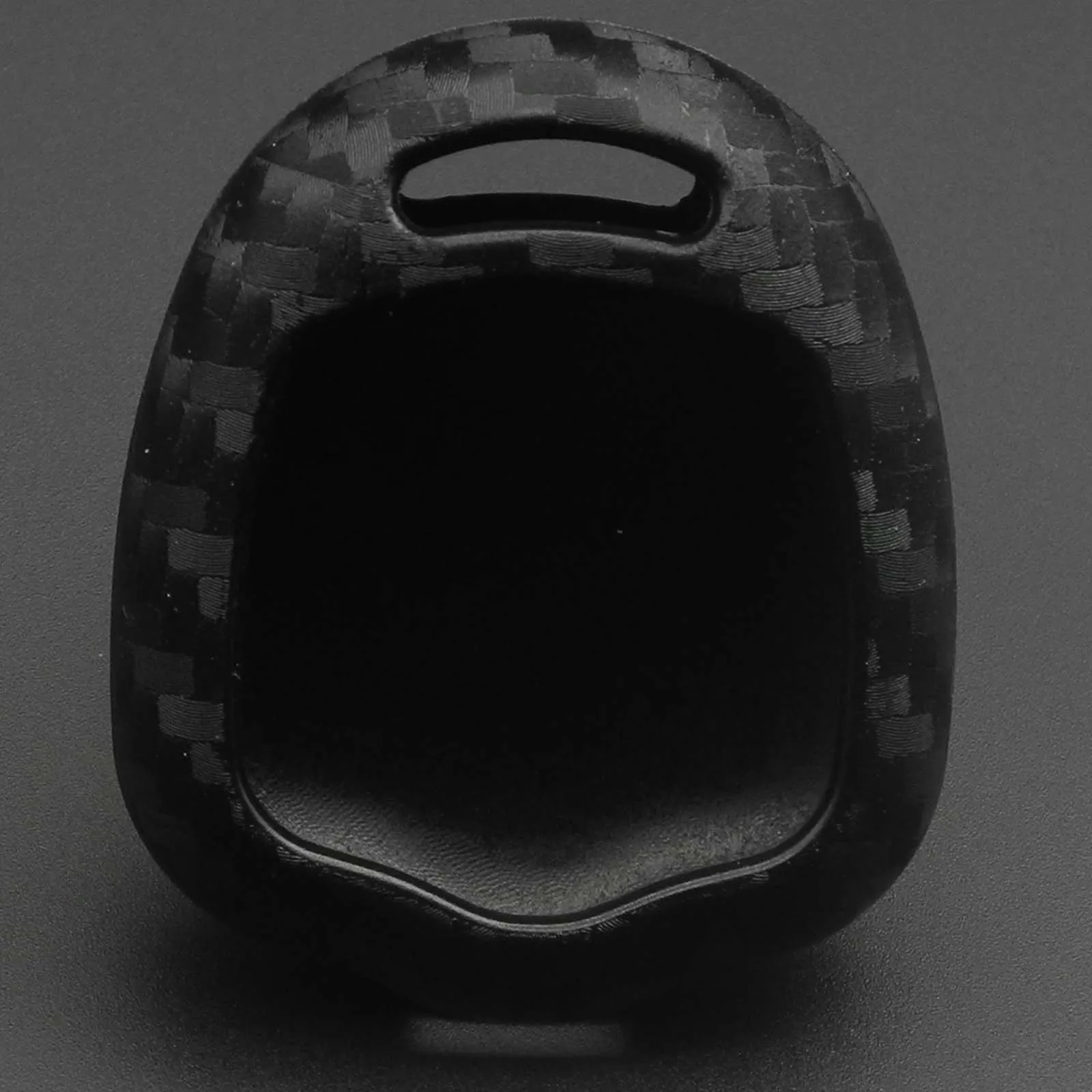 Carbon Fiber Silicone Car Key Case Fob Cover For Mitsubishi outlander ASX colt LANCER Grandis Pajero Sport Keychain