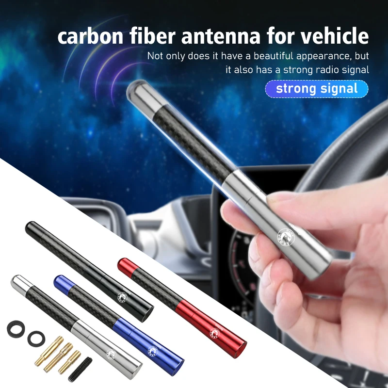 Universal Metal Car Roof Radio Antenna Vite Am Fm Antenna Per Skoda Rapid Mk3 Derivative Visions Yeti Scala Enyaq-Iv