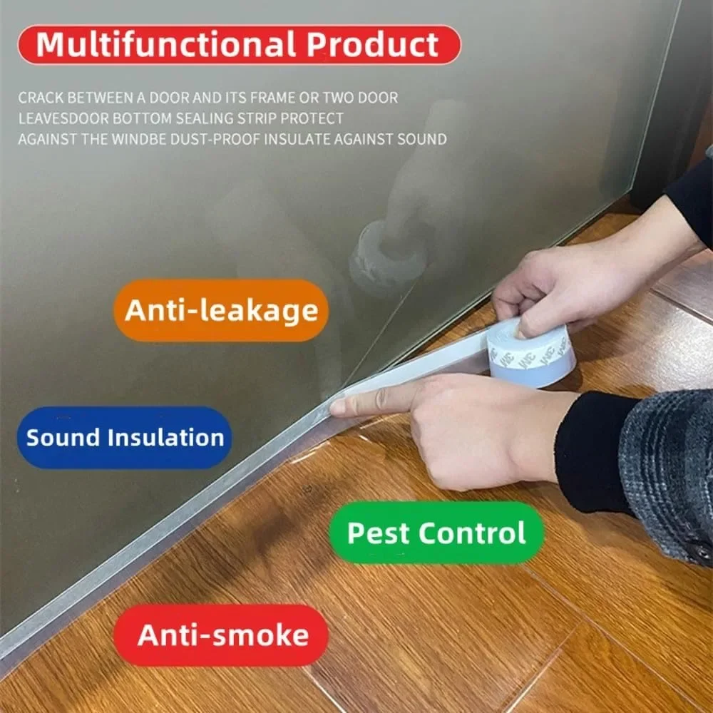 Self Adhesive Doors and Windows, Windproof and Waterproof Sealing Strips, Window Insulation, Glass Doors, Sound Insulation