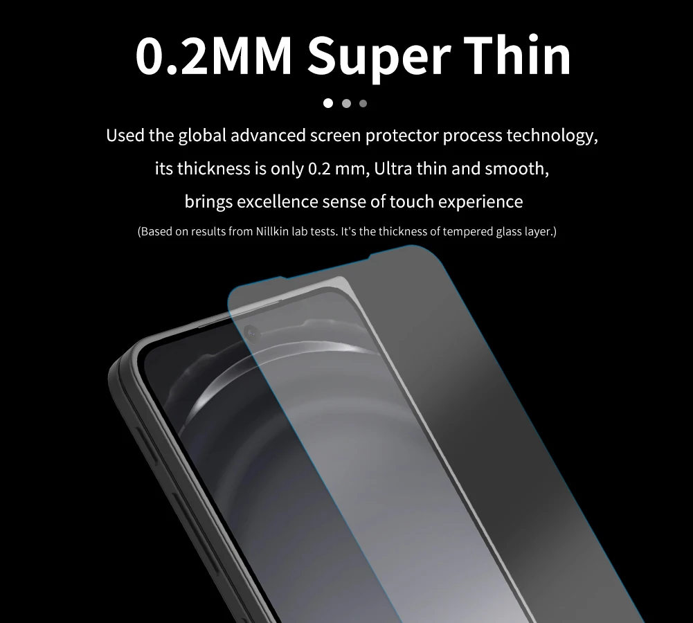Nillkin Anti-Explosion H+PRO Ultra-Thin Tempered Glass Screen Protector, 2.5D 9H Hardness