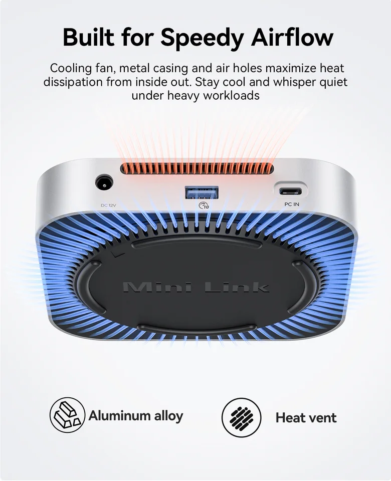 Orico-minilinkドッキングステーション、マルチインターフェース