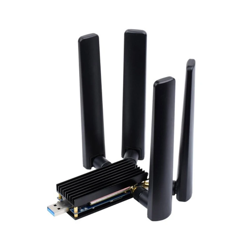 5G USB Dongle Expansion Board 4 Antenna M.2 Key B Usb3.1 Computer Internet