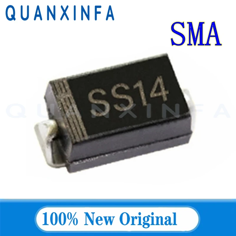 50PCS SS34 1N5822 SS14 SS12 SS16 SS22 SS24 SS26 SS28 SS36 SS54 SS56 1N5819 SMA Schottky diodes