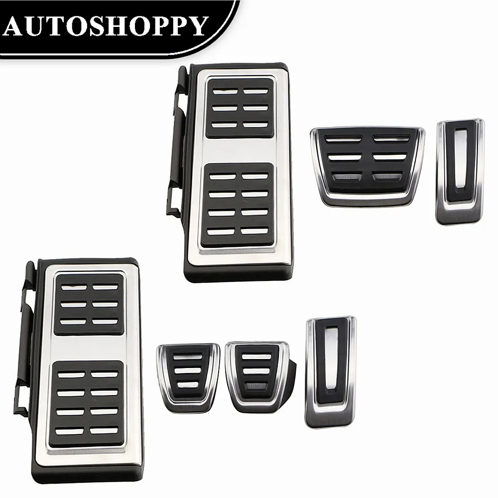 Car Pedals Foot Fuel Brake Clutch Cover For Volkswagen Vw