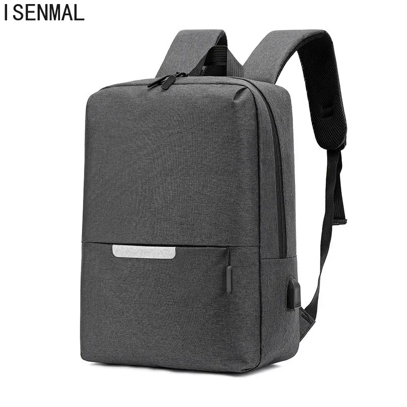 

Рюкзак мужской водонепроницаемый с USB-зарядкой, Роскошный дизайнерский ранец для работы и офиса