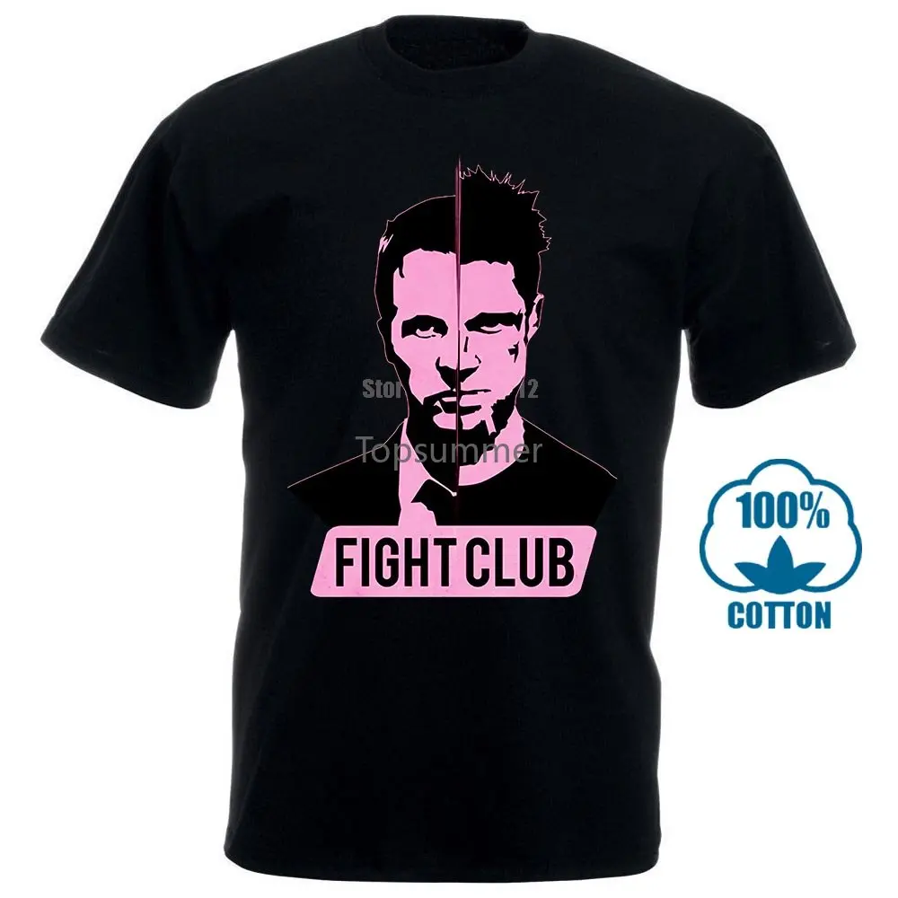 

Fight Club Movie Poster Men Archery T-Shirts Cotton T-Shirts Fishinger Shirt Harajuku Shirts Big Size Etzpqx