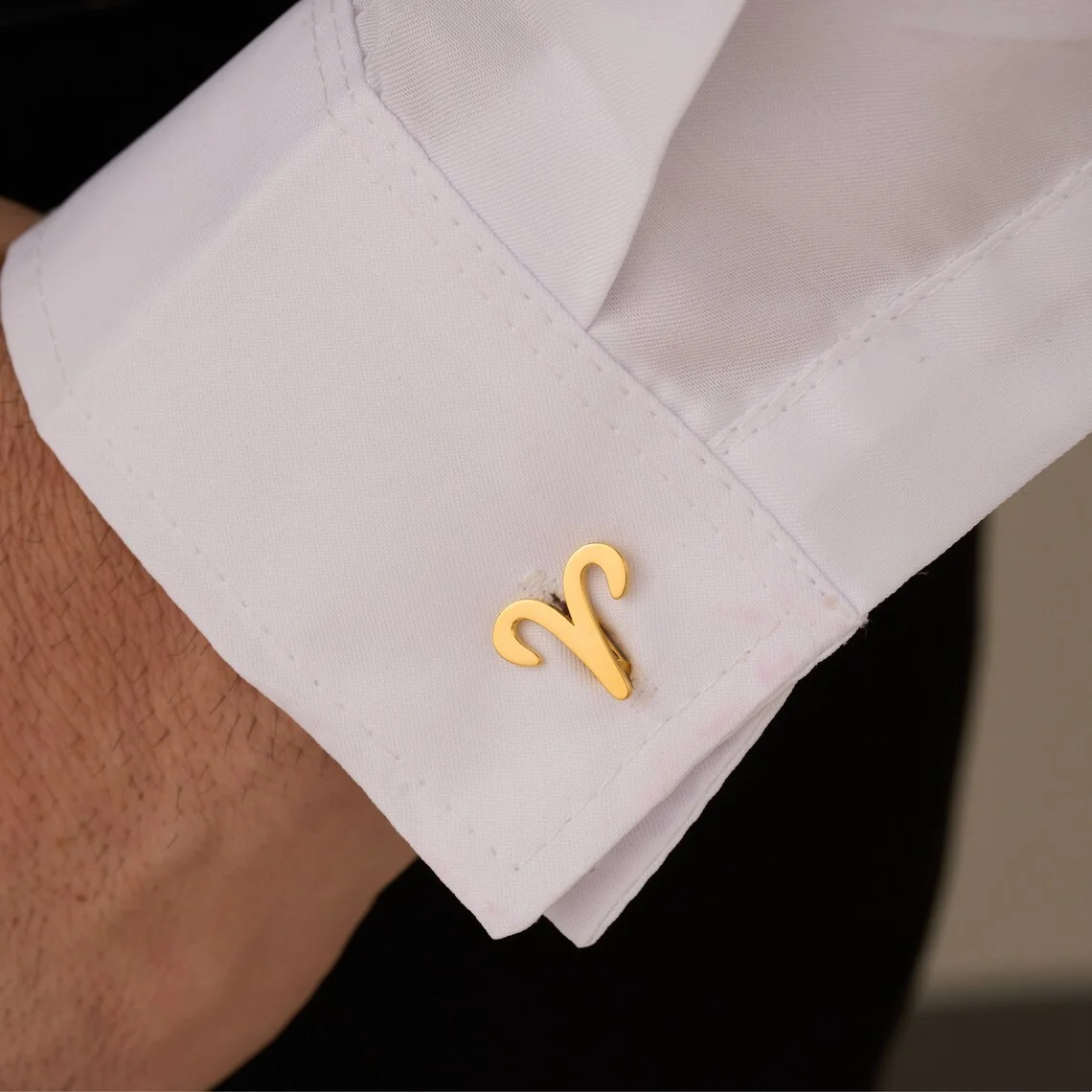 

Индивидуальные мужские запонки для мужчин, запонки для жениха с персонализированными знаками Зодиака, ювелирные изделия, персонализированные украшения, подарок на день отца