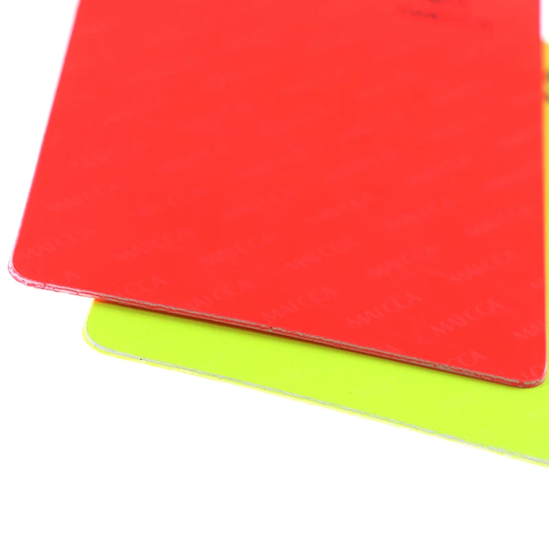 Description Picture 2 of itemSoccer Referee Red Yellow Card Professional Fair Play Cards Football Linesman Leather Case Bag Set Sports Game Equipment