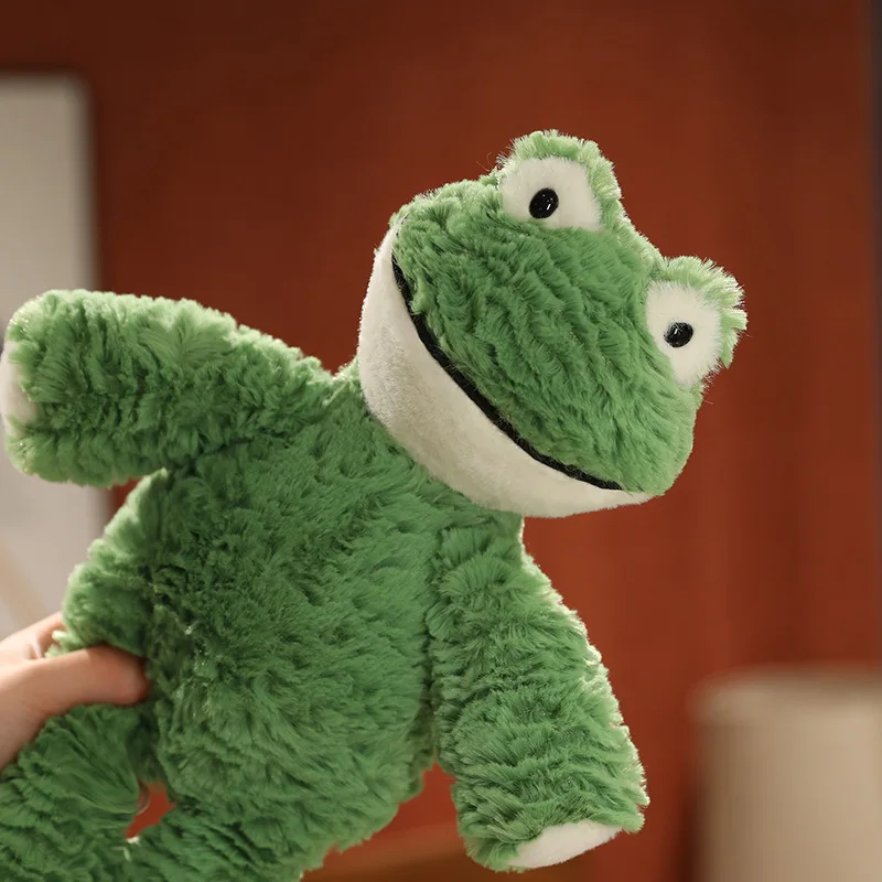36CM Kawaii Frog Plush Toy Smile Frog Stuffed Doll Soft Sweater