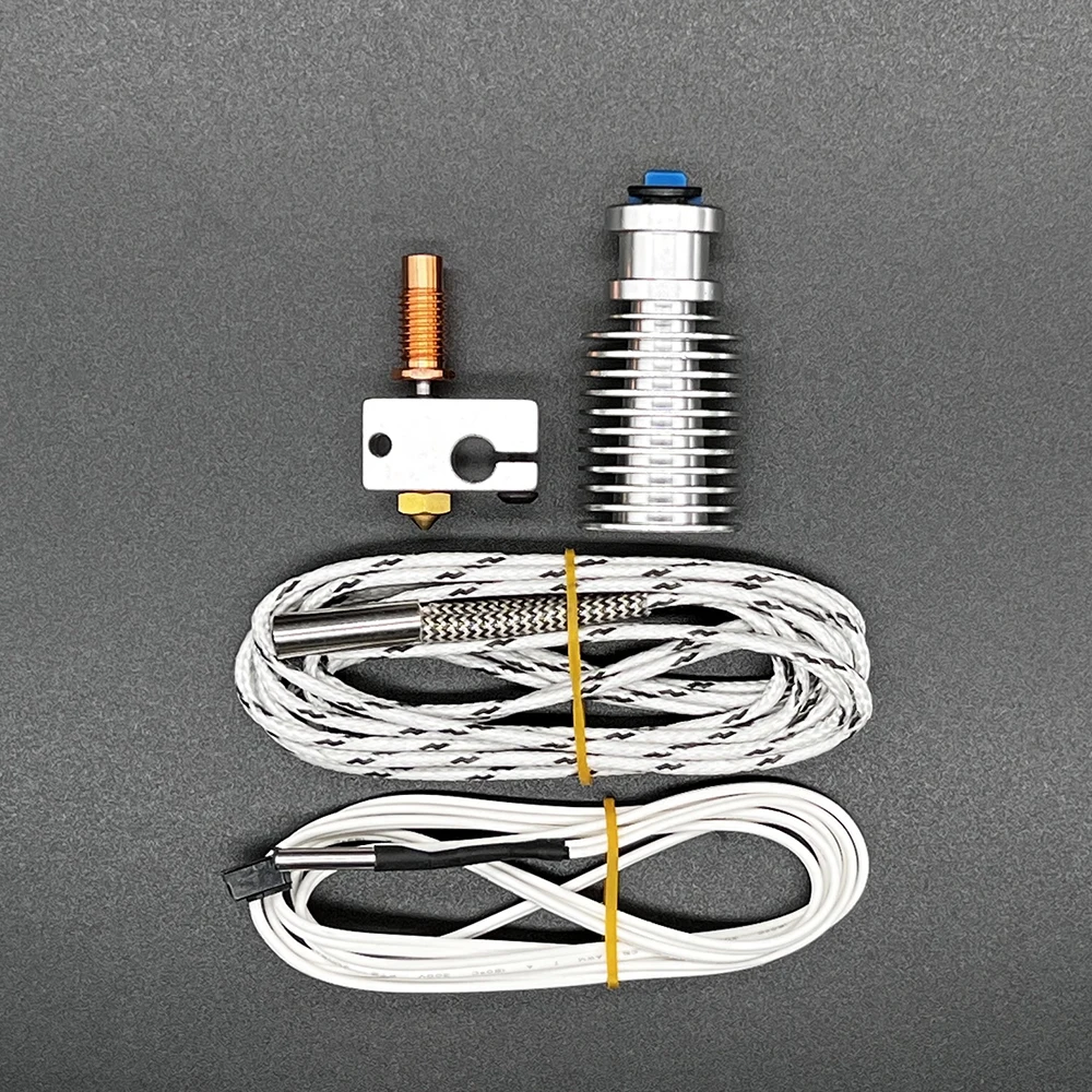 Voron 2.4 바이메탈 방열판, E3D V6 Hotend, 24V V6 Prusa 원격 짧은 직접 방열판 범위 부품, 3D 프린터 액세서리, 12V 50W
