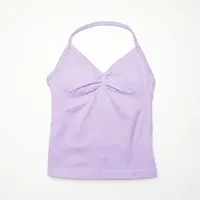 NCLAGEN Longline Strappy Top Sports Yoga Vest Underwear Women's Fitness Top Gym Beautiful Back Bra Running Workout Halter - Image 2