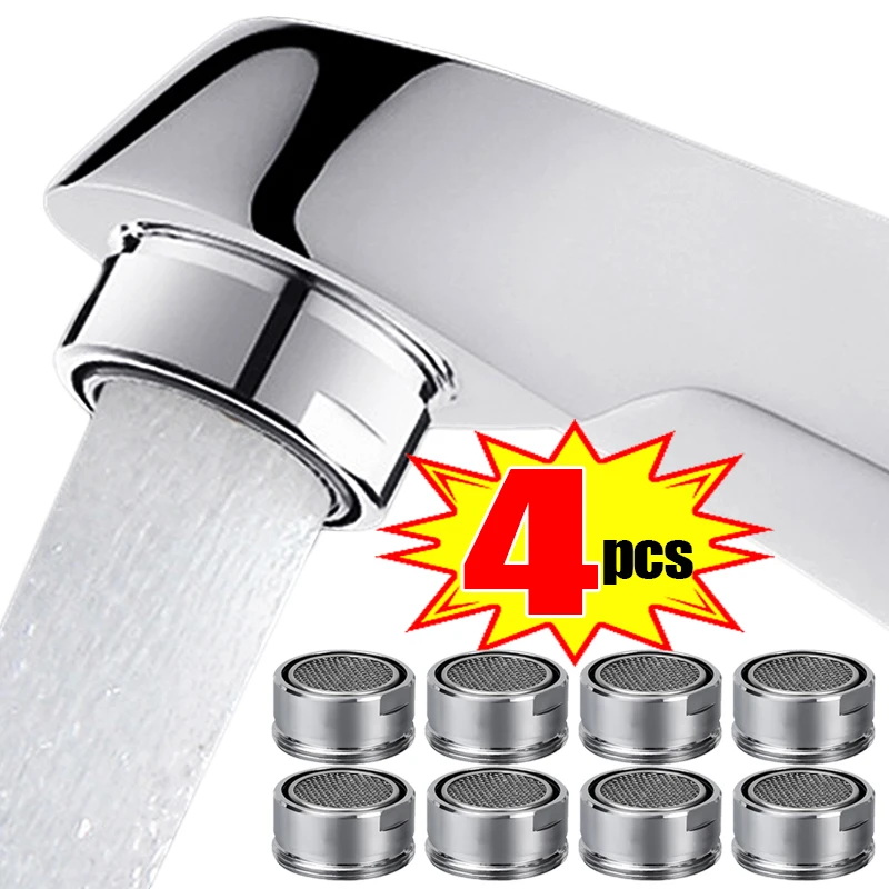 

New Kitchen Water Saving Faucet Aerator Replaceable M24 24mm Thread Mixed Nozzle Bathroom Faucet Bubbler Filter Sprayer Aerators