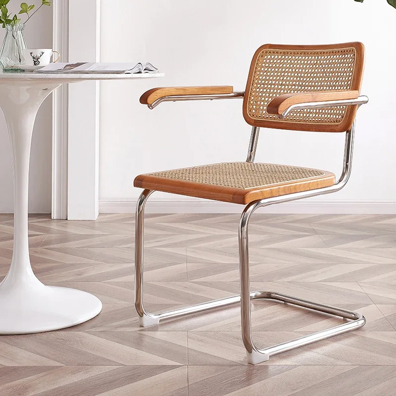 

Nordic Relaxation Dining Chairs Minimalist Balcony Bedroom Living Room Dresser Chairs Sillas Comedor Dining Room Furniture HYDC