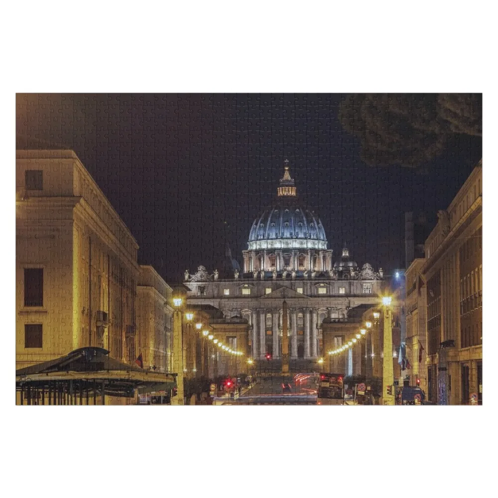 

St Peters Basilica Jigsaw Puzzle Custom With Photo Woodens For Adults With Photo Puzzle