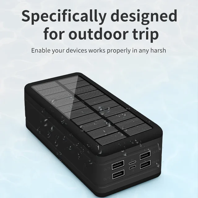 지속 가능성과 편리함을 결합한 혁신적인 태양열 보조배터리