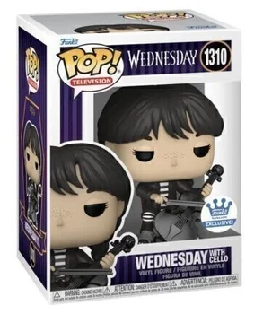 Funko POP American TV Series Wednesday Addams 1309 1310 Action Figure Collection Limited Edition Model