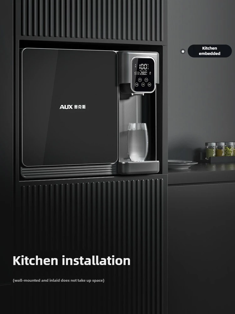 Household RO Reverse Osmosis Water Purification Instant Heat Wall-Mounted Filtration System-Quick Heating Hot Water Dispenser
