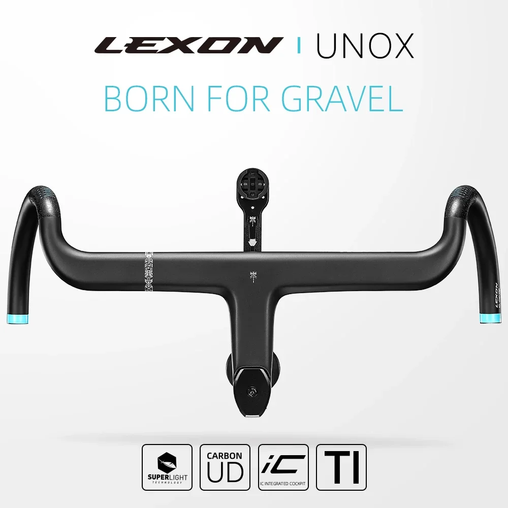 2025 Gravel Handlebar Carbon Fiber UNOX Road Bike Exotropism Handlebar ...