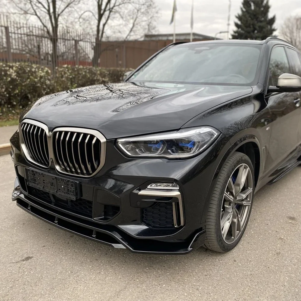 BMW X5 G05 M 스포츠 2019 2020 2021 2022 바디킷 외장 개조용 프론트 범퍼 립 스포일러 스플리터 디퓨저