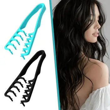 Pettine per lo styling dei capelli a denti larghi Volumizzante Pettine per lo styling strutturato soffice Stile coreano Radice dei capelli Top Soffici strumento per parrucchieri per M0U7