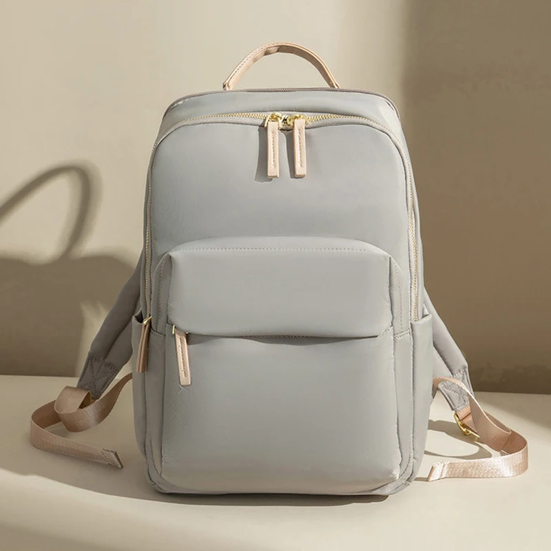 Luxury Women's Backpack High-Quality 14 Inch Laptop Casual Waterproof Travel Bags Large Capacity Business Bagpacks