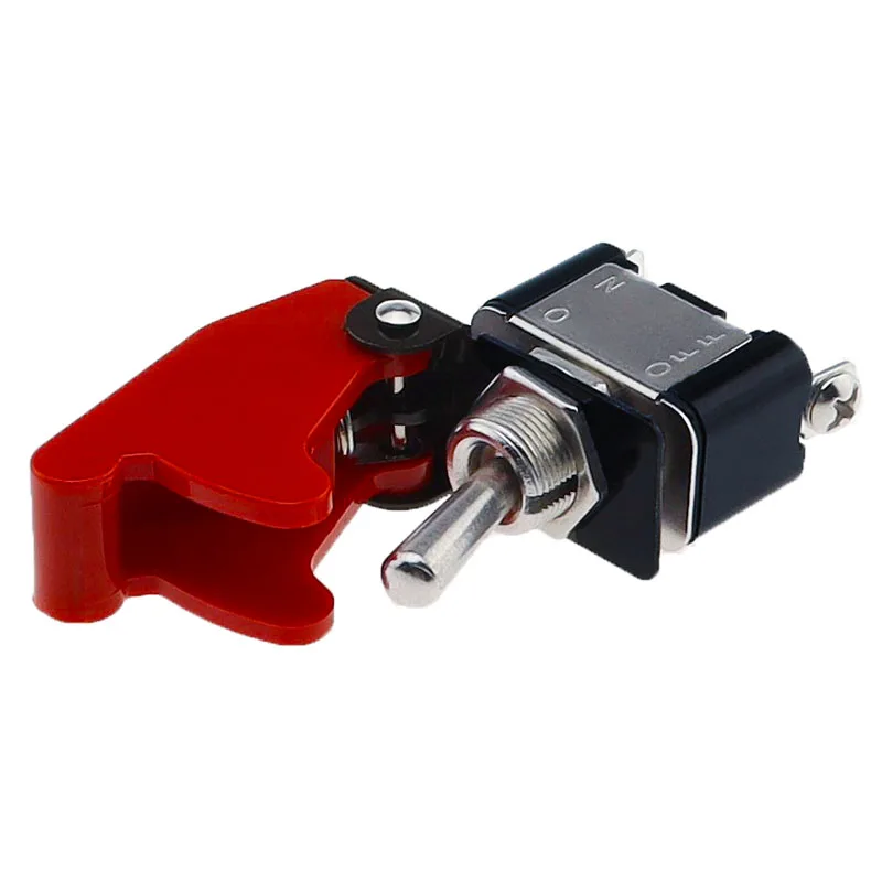 KN3A-101 toggle switch Rocker Arm 2Pin 2/gear ON-OFF10A 125V/250V AC cap matching 12V 24V 48V 110V 220V universal
