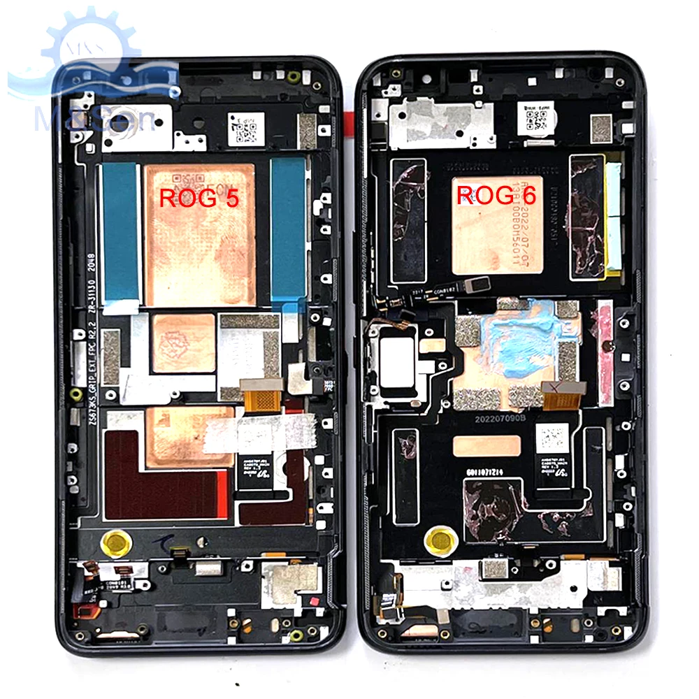 pro rog 6 display lcd tela +