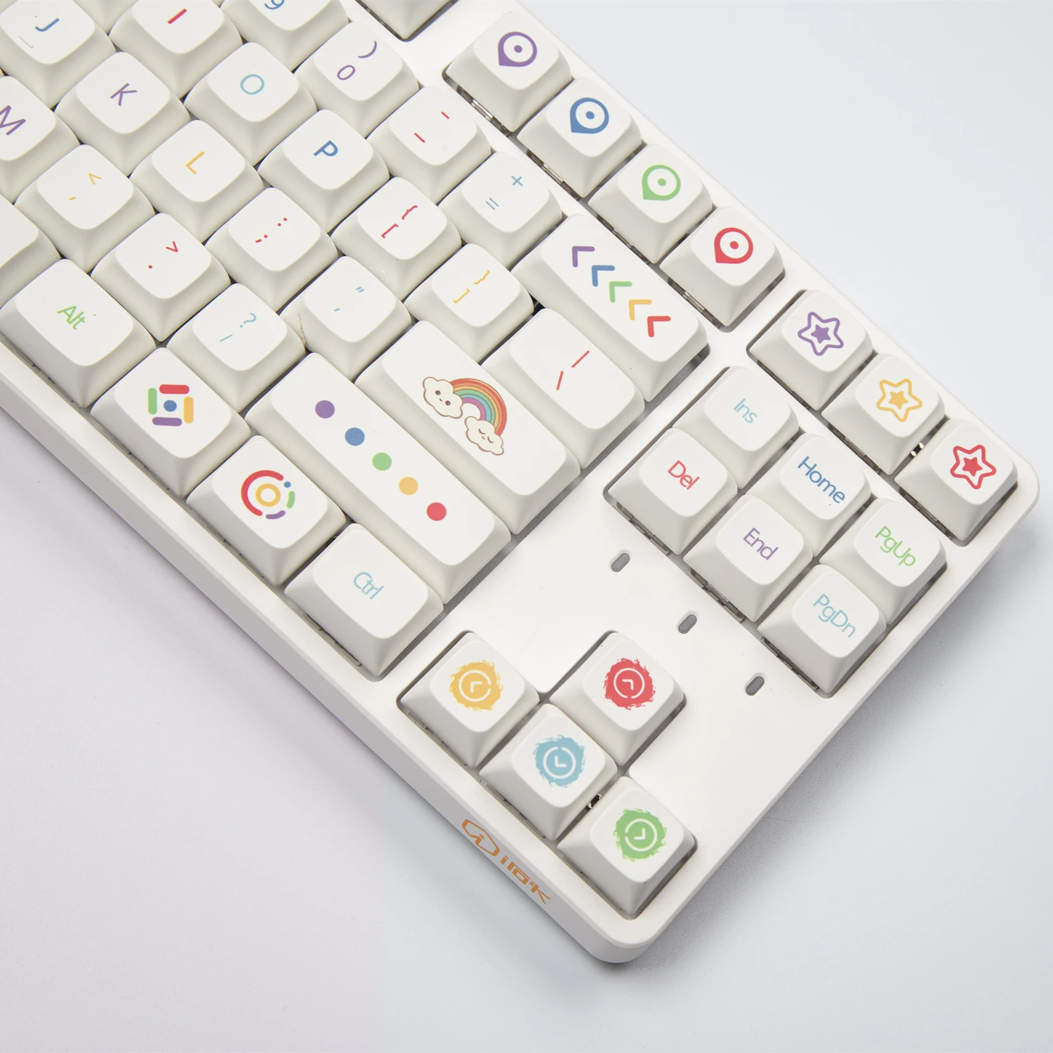 

127 Keys Color Keycaps Cherry Profile/XDA Profile PBT Dye Sublimation For MX Switch Fit 61/64/68/87/96/104 Mechanical Keyboard