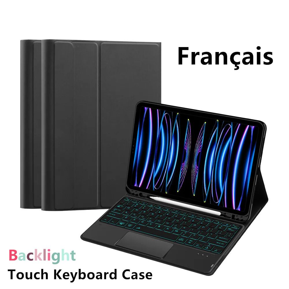 AJIUYU Magic Wireless Bluetooth Keyboard Case with Smart Cover