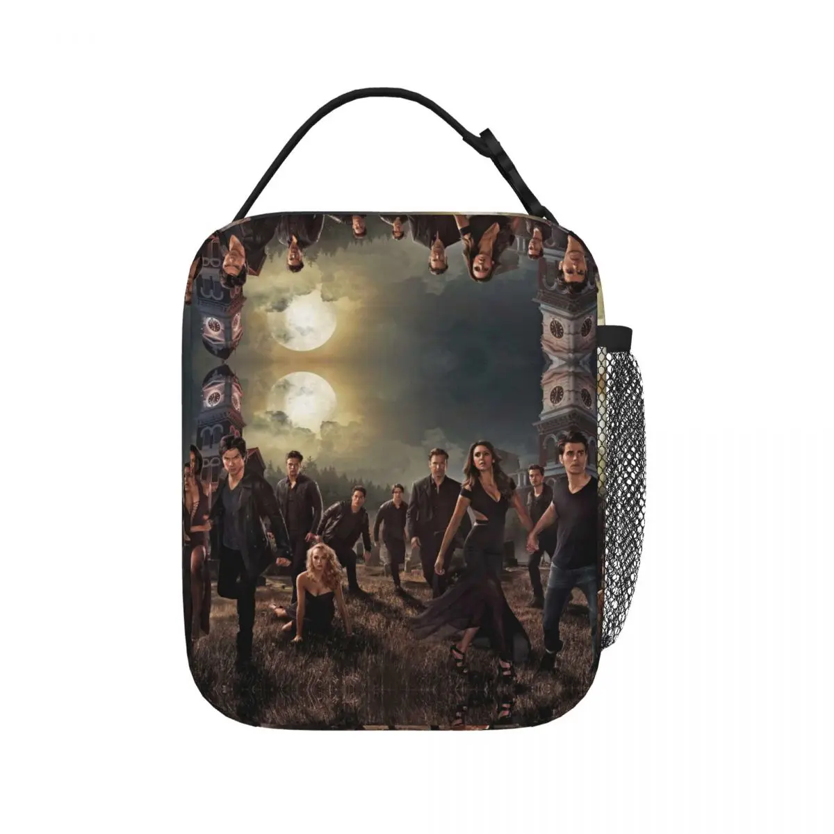 

Дневники вампира, сумки для ланча, изолированная сумка для ланча, водонепроницаемая Термосумка, герметичные сумки для пикника для женщин, для работы, для детей и школы