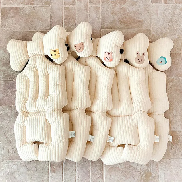 Hímzés Baba Babakocsi Ülés Párna Gyerek Matrac Pad Lélegző Autó Bélés Univerzális Szék Esernyő Babakocsik Almofadák - Image 6