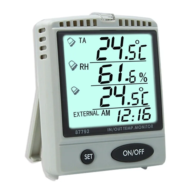 

AZ87797 Temperature gauge prices with Desktop Humidity Temperature Meter WBGT SD Card Datalogger