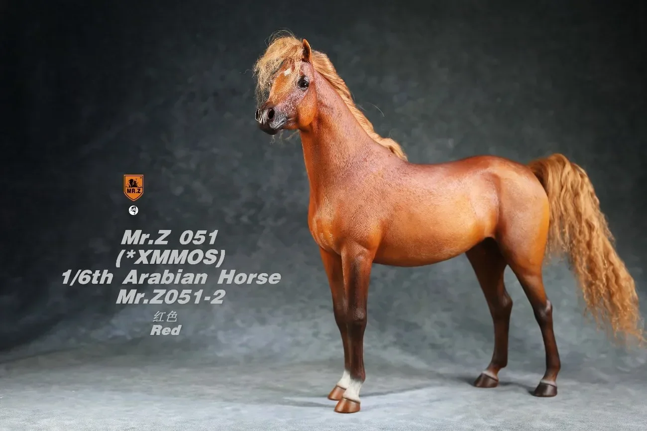 Mr.Z Animal Model 1/6 Arabian Horse with Harness Statue Arab