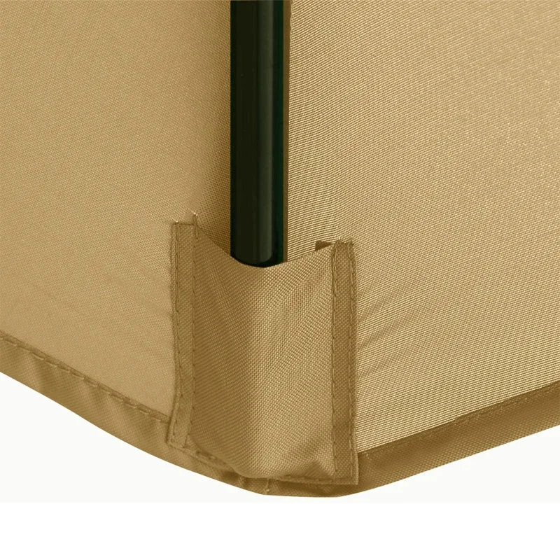 Replaceable Parasol Top Cloth Garden Patio Canopy Parasol Cover Shade Rainproof Banana Umbrella Cloth 2/2.3/2.5/2.7/3/3.5m 4