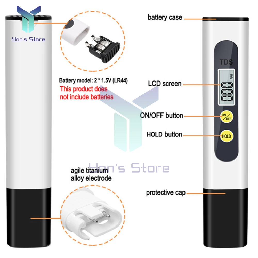 TDS 跮   ׽, ļ м,  , ż ׽Ʈ   Ǯ, 0-9999ppm