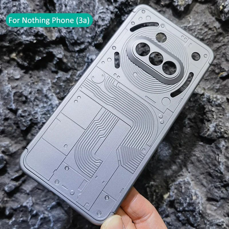 Ultra Thin Matte Frosted Hard Plastic Flashlight Cutout Case