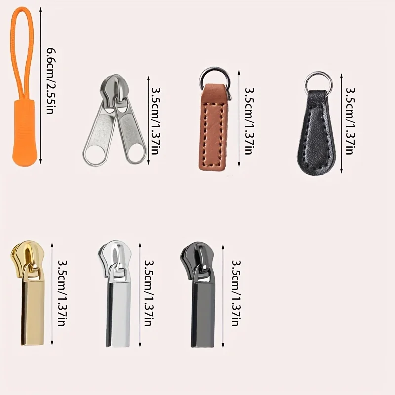 29pcs durable replacement kit-metal, leather and resin heads in various shapes and colors for DIY repair kits, clothing more