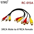3RCA Male-6R Female