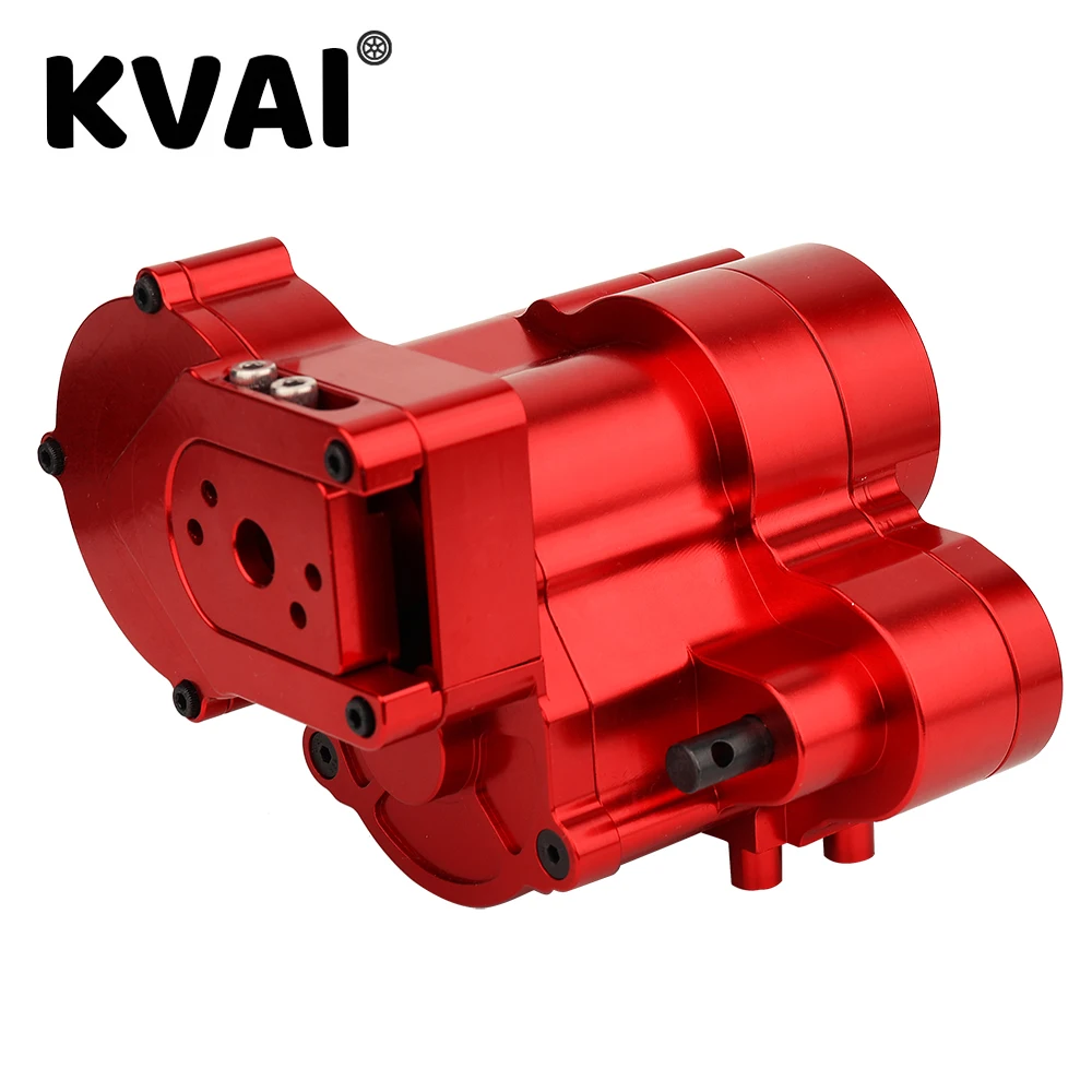 Metal SCX6 2 Speed Gearbox Transmission Box with Gear for 1/6 RC Car