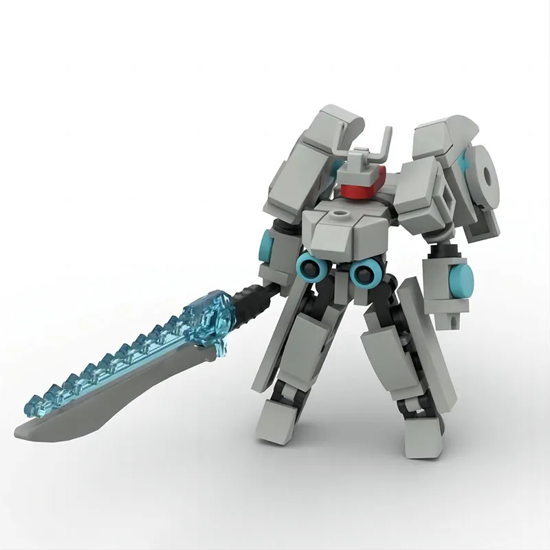 Exoskeleton Warrior Mech Building Blocks Toy For Kids Birthday_voghion.com