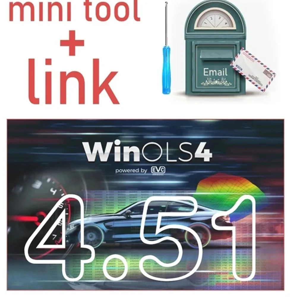 

Newest WinOLS 4.51 With Plugins Vmwar +2021 Damos +ECM TITANIUM+ IMMO SERVICE Tool+ ECU Remapping lessons + Video Guide Car