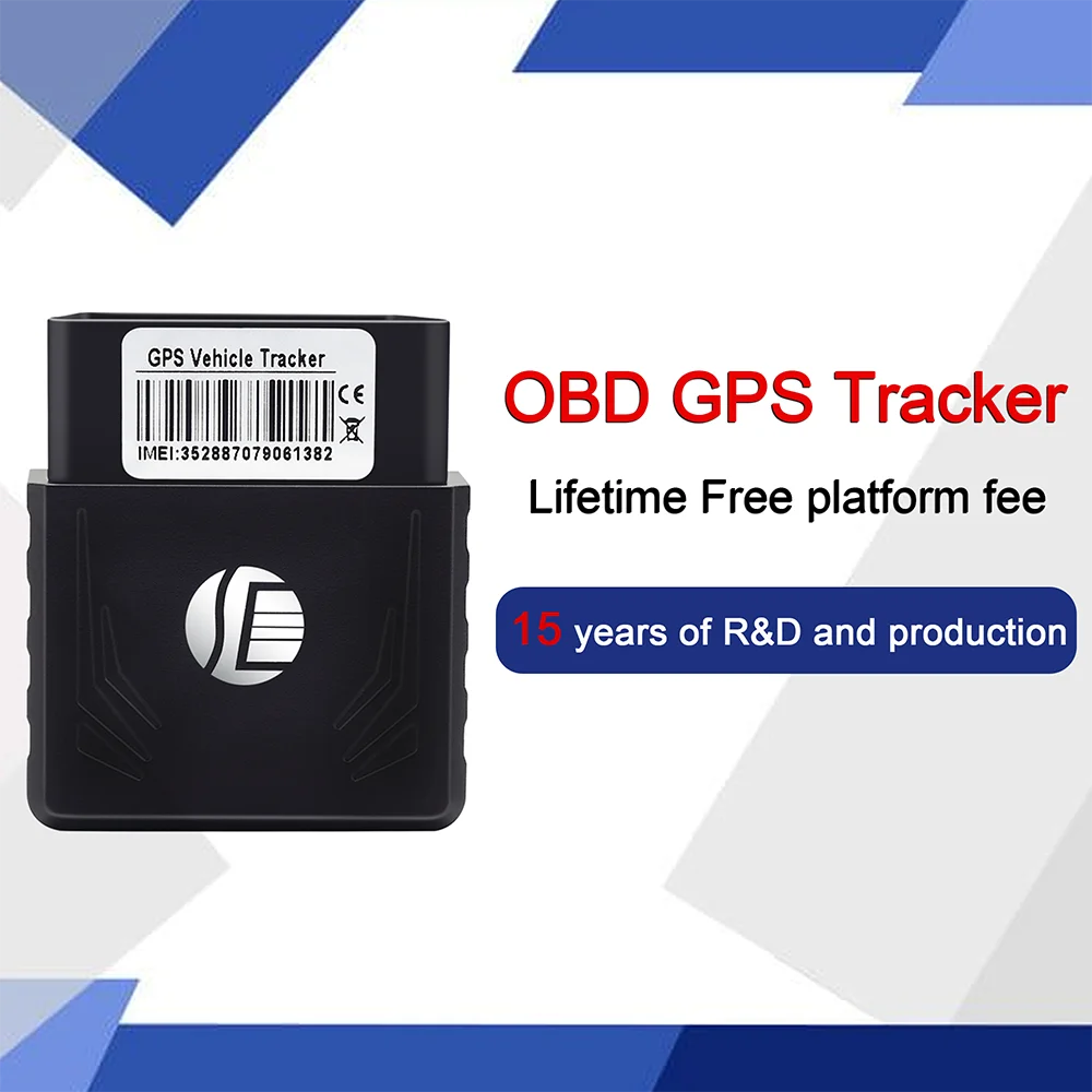 Tk306 Mini Localizzatore Gps Per Localizzatore Di Veicoli Per Auto Gsm 16Pin Obd2 Plug Play Car Obd Gps Localizzatore In Tempo Reale Dispositivo Di Lo
