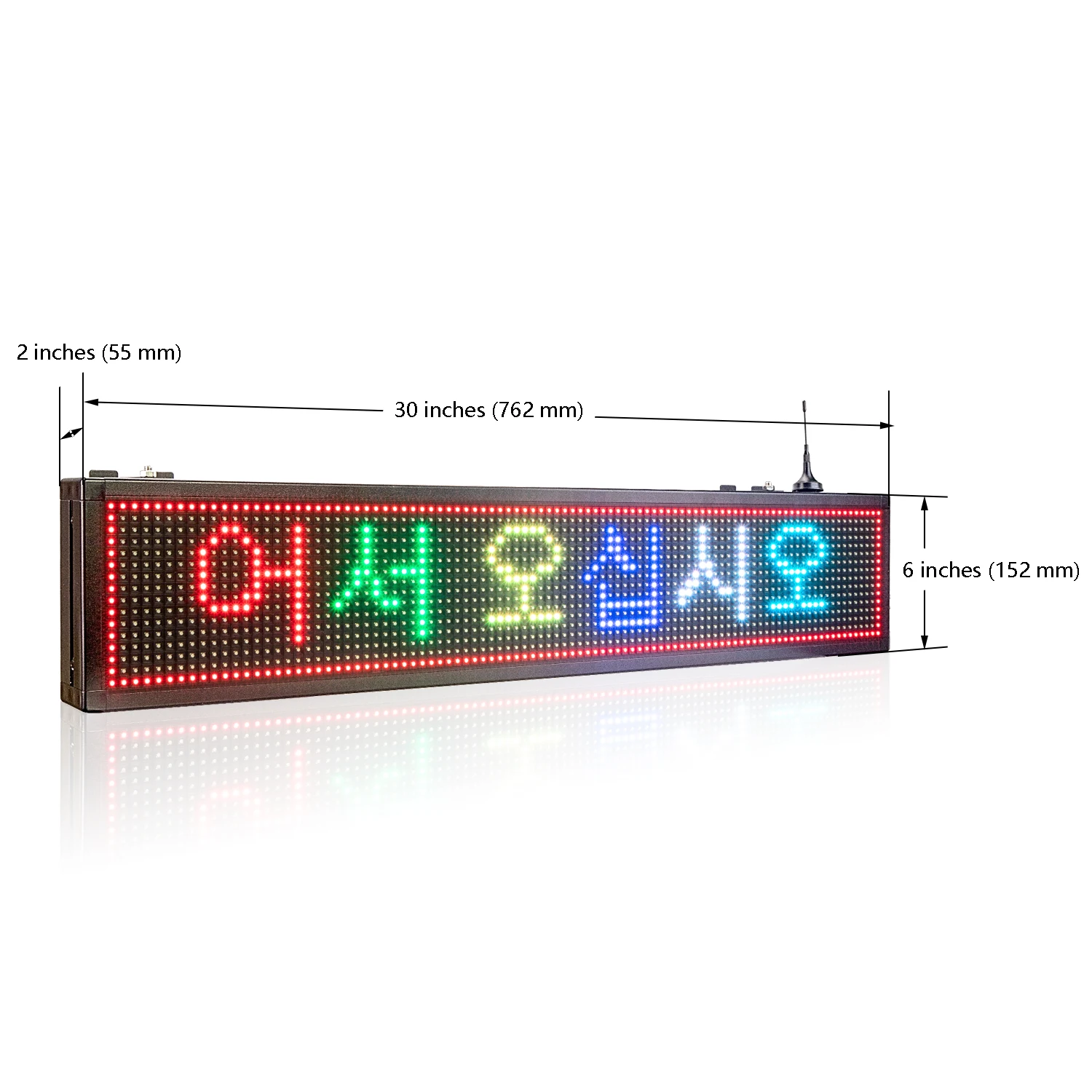 Leadleds LED Display Board Full Color WiFi Programmable Information Support  Text Images Multi-Language for Indoor Supply SMD AliExpress