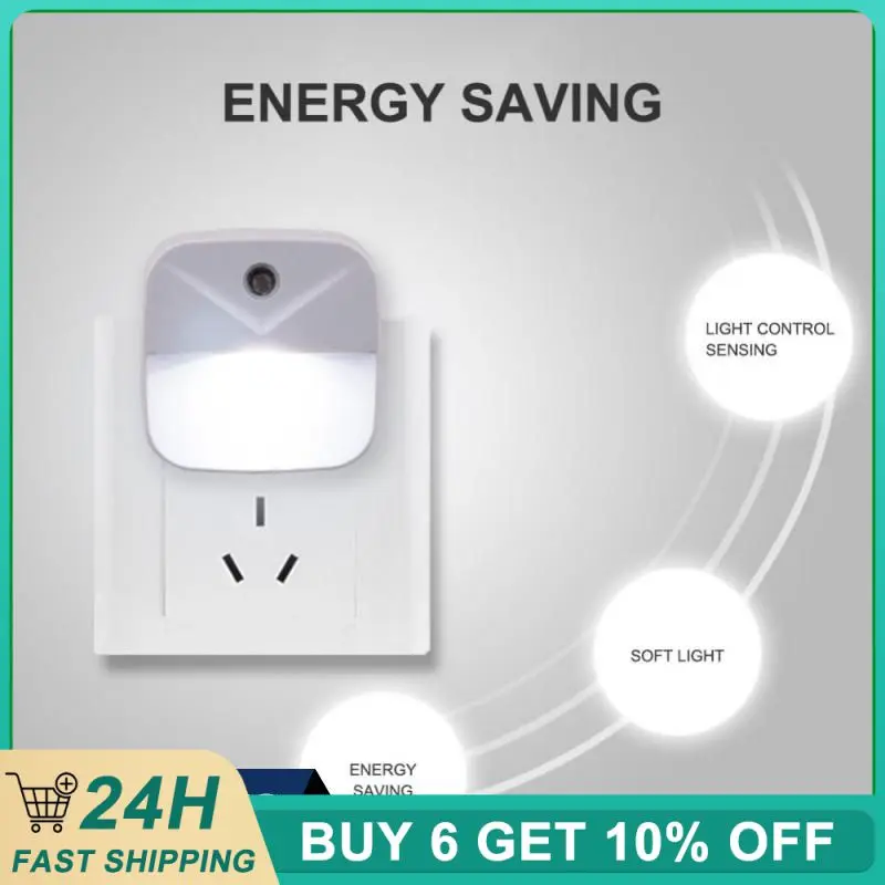 

Auto Sensor LED Lights Battery Operated Mini Night Lights Under Cabinet Magnetic Sticky Closet Emergency LED Night Light
