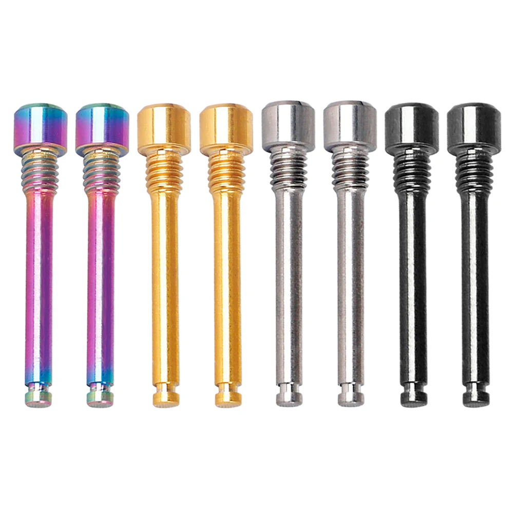 

2pcs Bicycle Disc Brake Titanium Alloy Bolt Threaded Pin Inserts Screws For-SRAM -Avid Bike Bolts For Threaded Hydraulic Disc